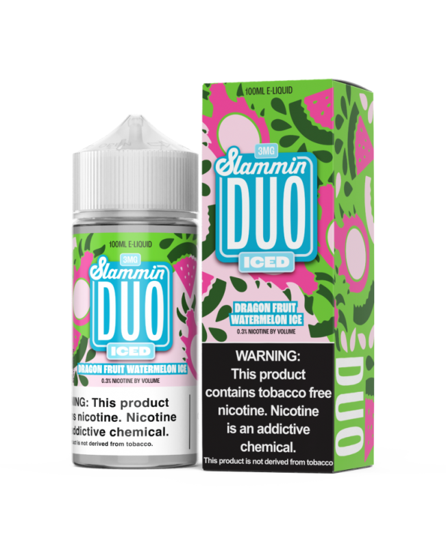 Slammin Duo – Dragon Fruit Watermelon Ice 100mL