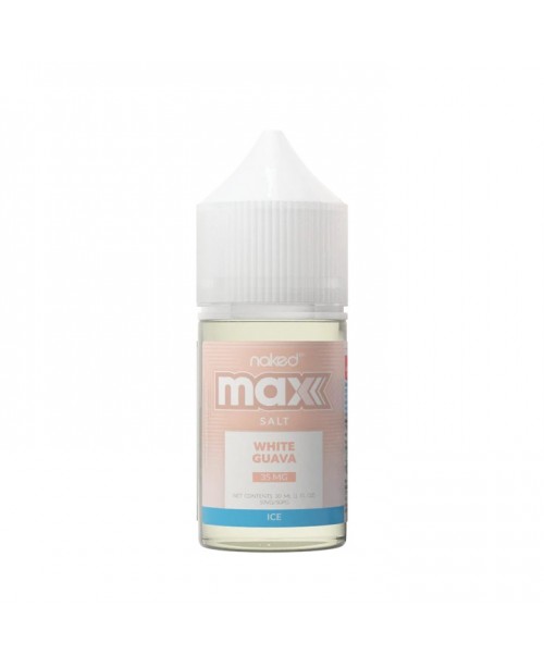 Naked Max Salt – White Guava ICE 30mL