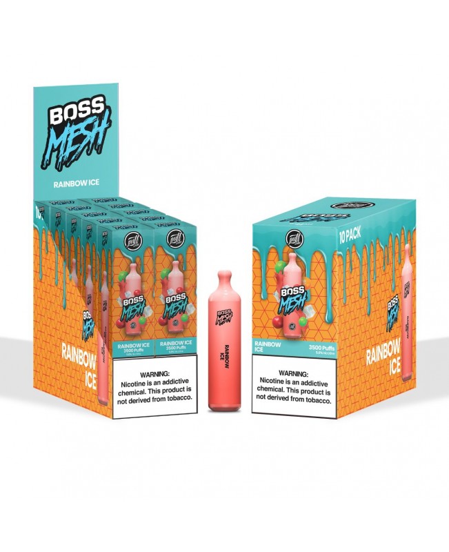 PUFF BOSS MESH Disposable | Box of 10 Units