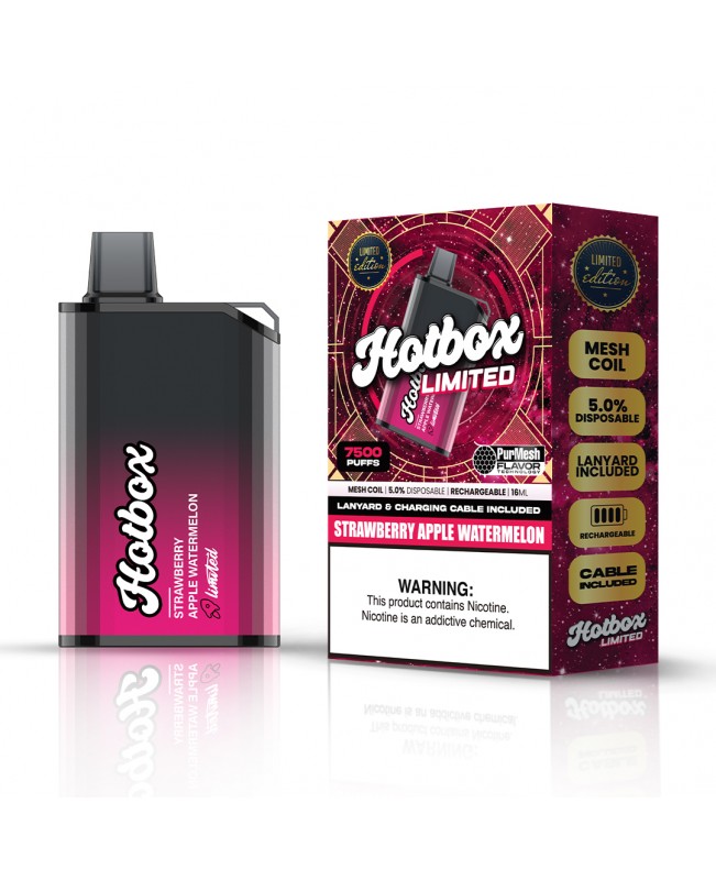 Hotbox Limited Disposable Vape | 7500 Puffs