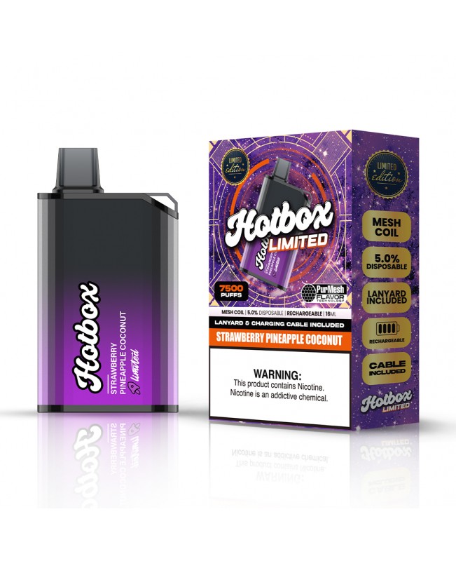 Hotbox Limited Disposable Vape | 7500 Puffs